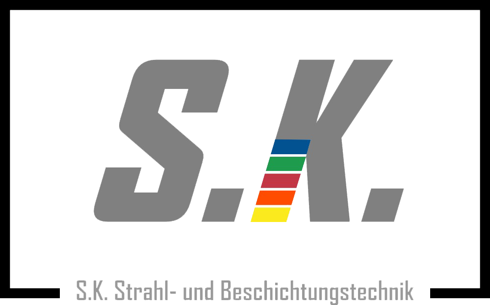 Firmenlogo „s.k. strahl- und beschichtungstechnik“ – Das Logo der Firma s.k. strahl- und beschichtungstechnik, bekannt für Strahl- und Beschichtungstechnik.